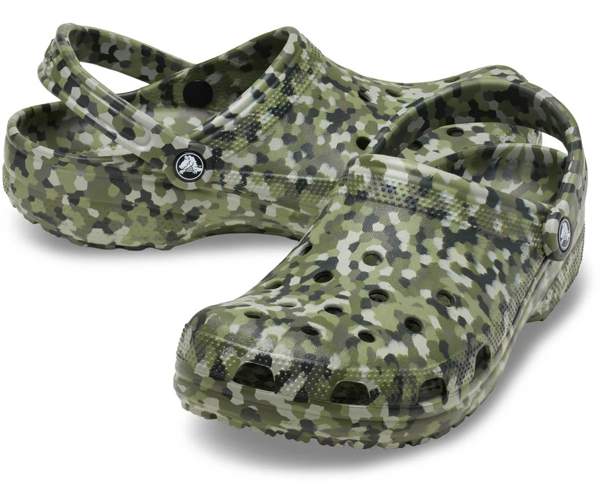 Classic Confetti Clog - Army Green/Multi - Image 2