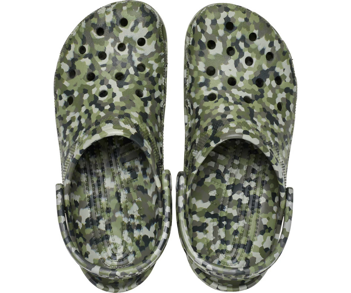 Classic Confetti Clog - Army Green/Multi - Image 3