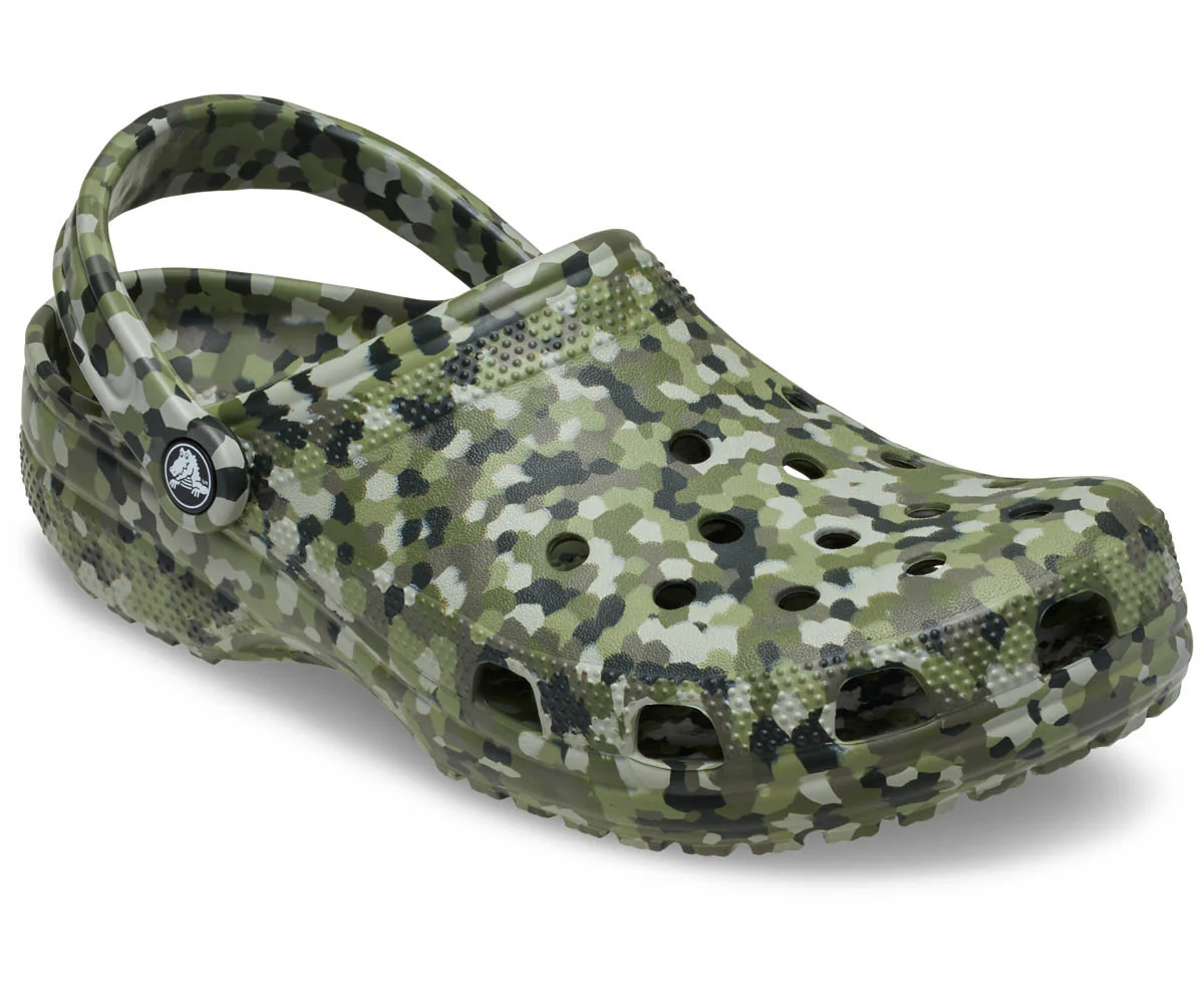 Classic Confetti Clog - Army Green/Multi - Image 5