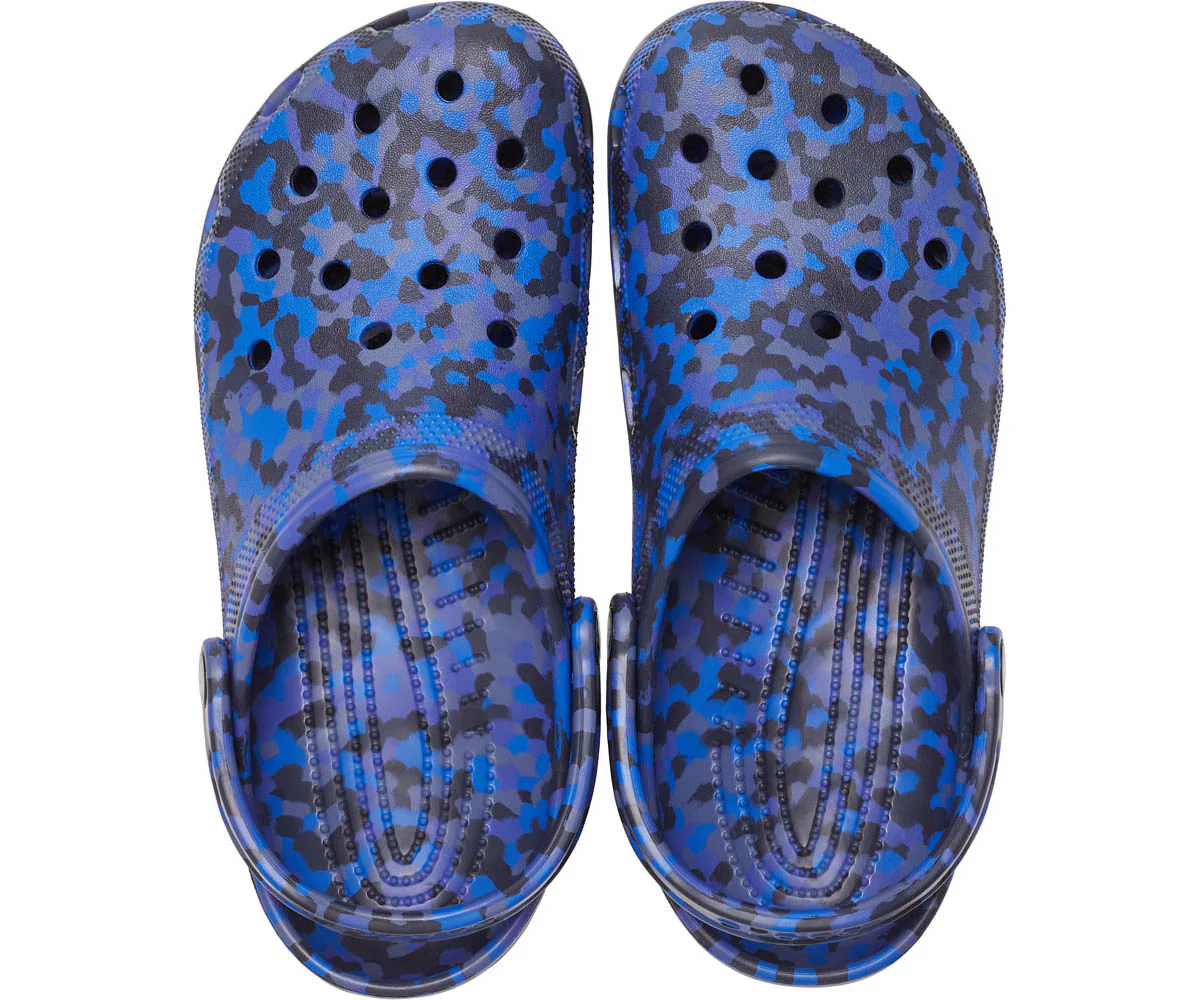 Classic Confetti Clog - Blue Bolt/Multi - Image 3