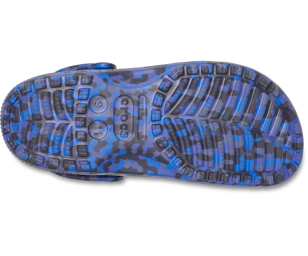 Classic Confetti Clog - Blue Bolt/Multi - Image 4