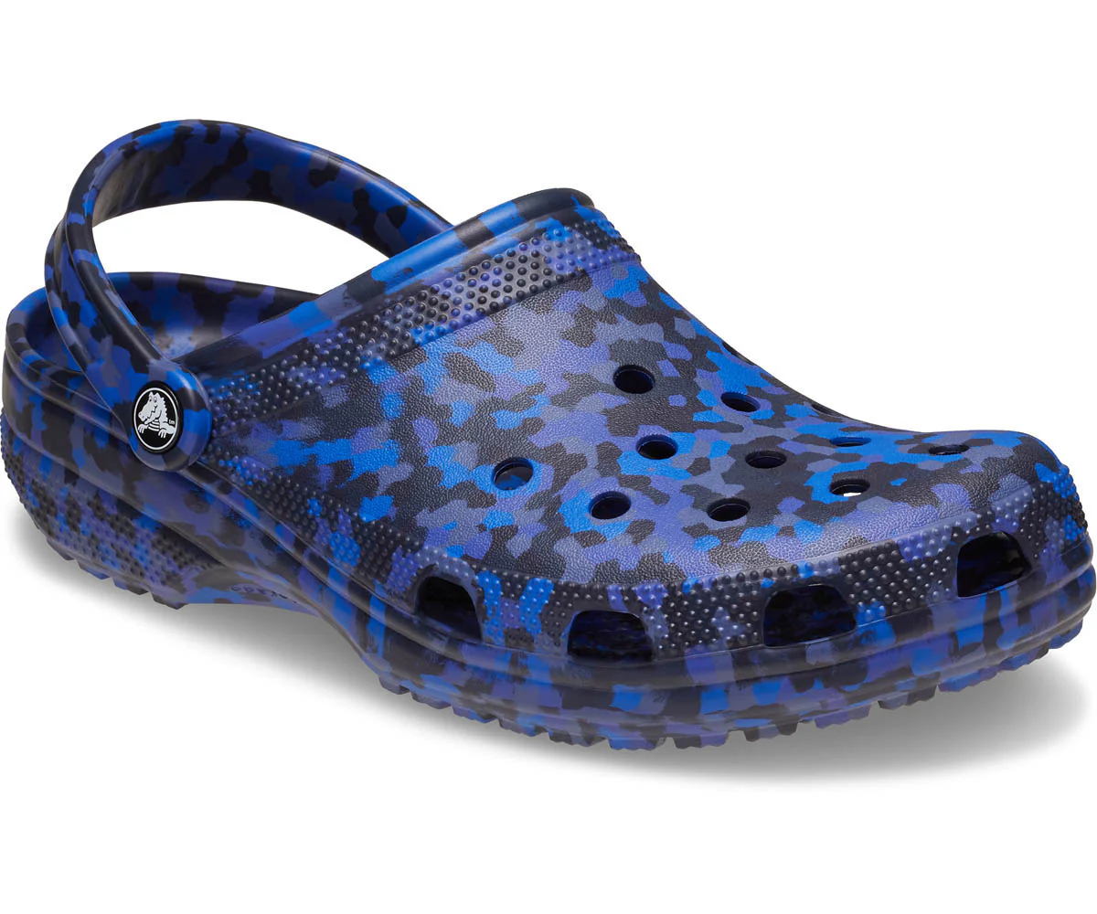Classic Confetti Clog - Blue Bolt/Multi - Image 5