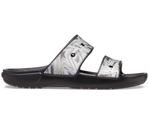 Classic Crocs Disco Sandal - Black/Multi