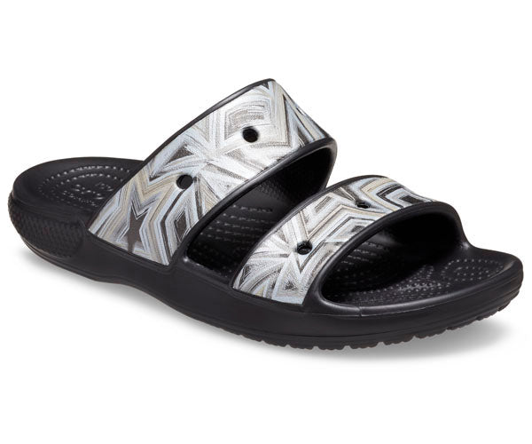 Classic Crocs Disco Sandal - Black/Multi - Image 5