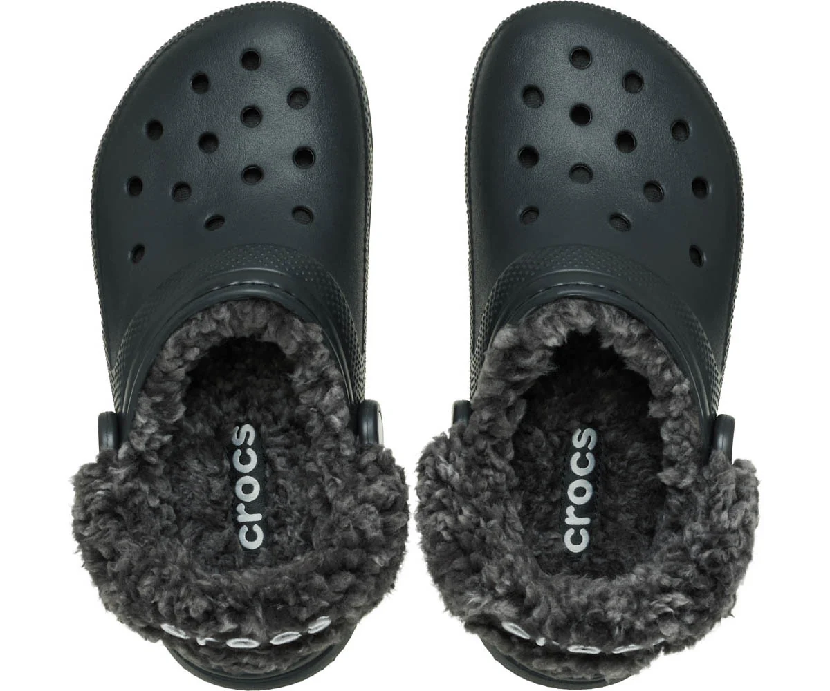 Classic Fleece Lined Clog - Black - Image 3