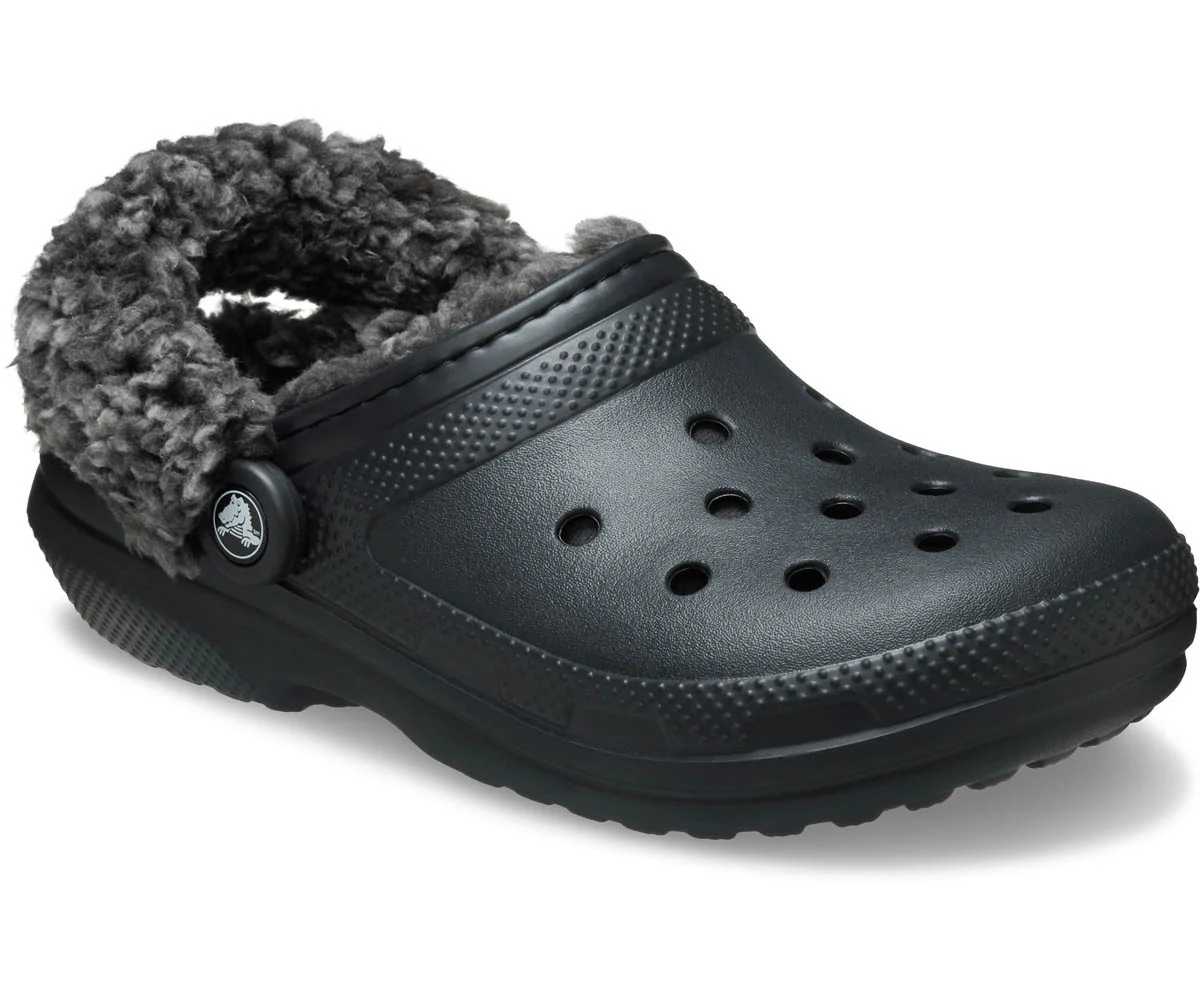 Classic Fleece Lined Clog - Black - Image 5