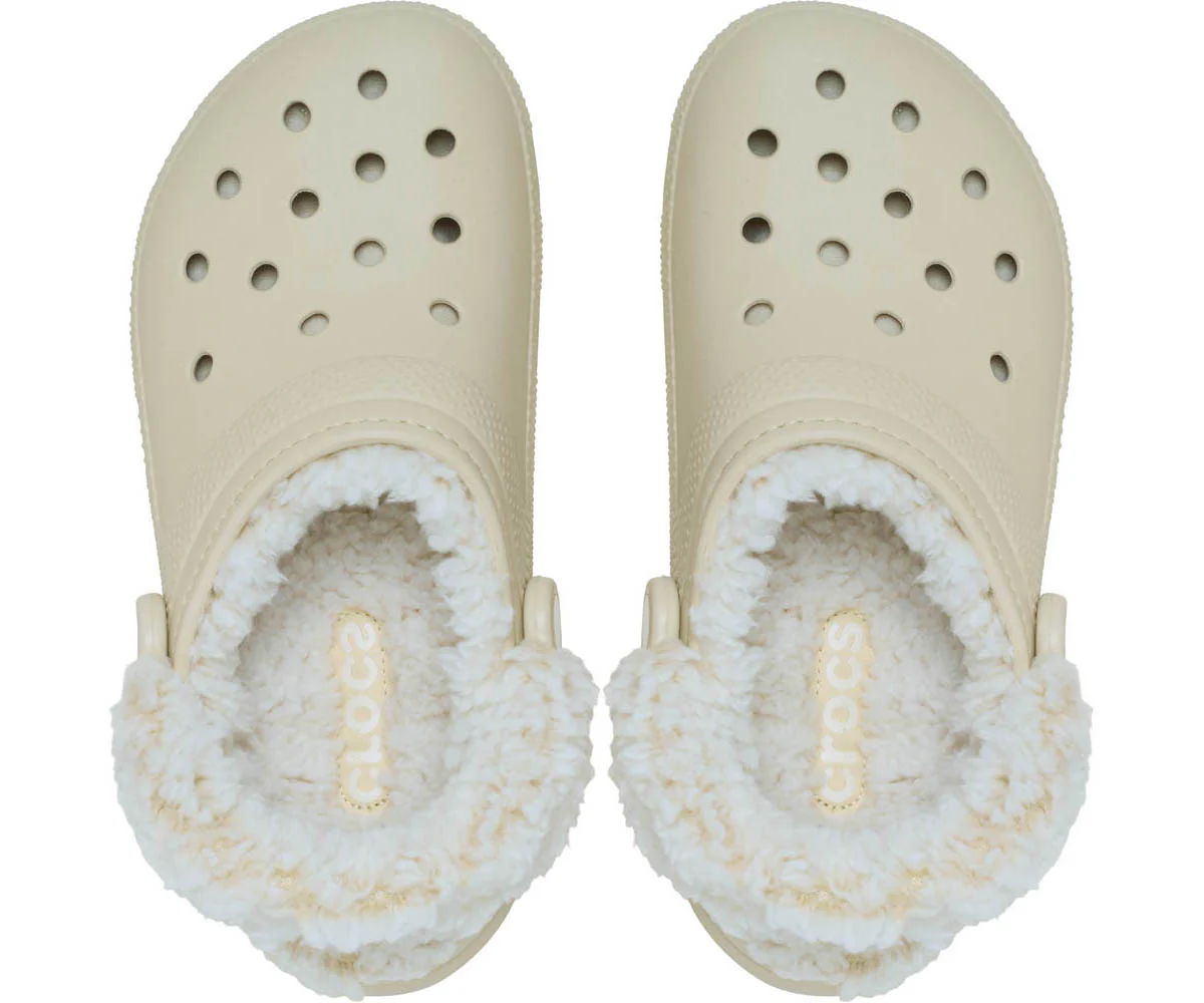Classic Fleece Lined Clog - Bone - Image 3