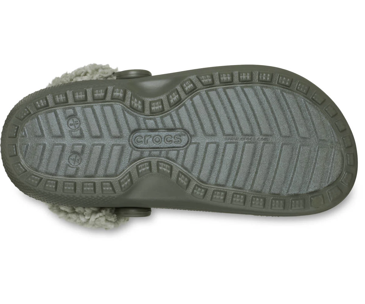 Classic Fleece Lined Clog  - Dusty Olive - Image 4