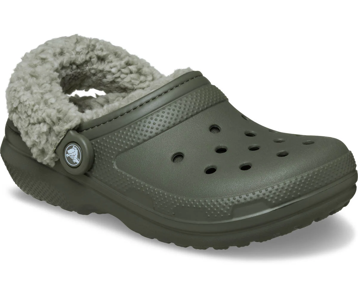 Classic Fleece Lined Clog  - Dusty Olive - Image 5