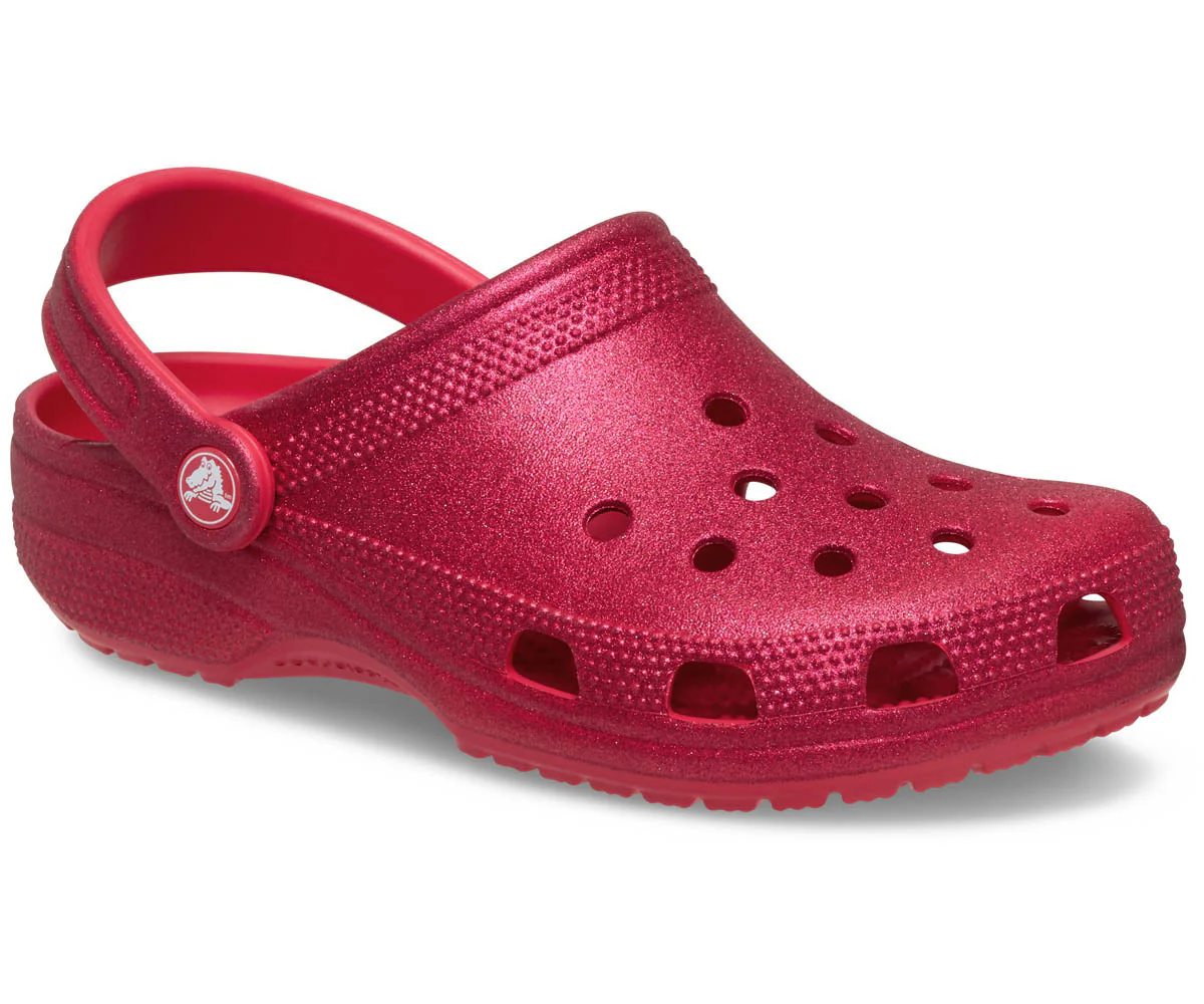Classic Glitter Clog - Digital Raspberry Glitter - Image 5