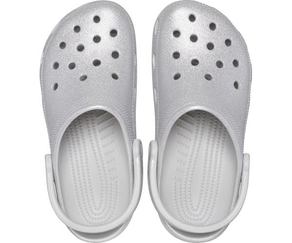 Classic Glitter Clog - Silver Glitter - Image 3
