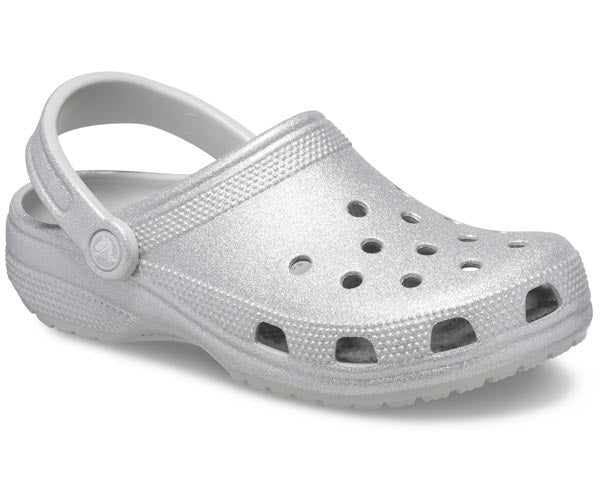 Classic Glitter Clog - Silver Glitter - Image 5