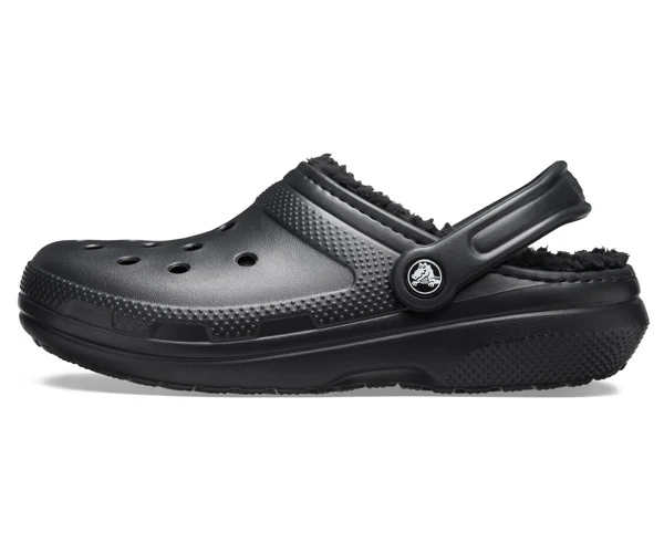 Classic Lined Clog - Black/Black - Image 3