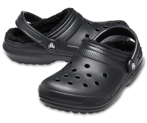 Classic Lined Clog - Black/Black - Image 6