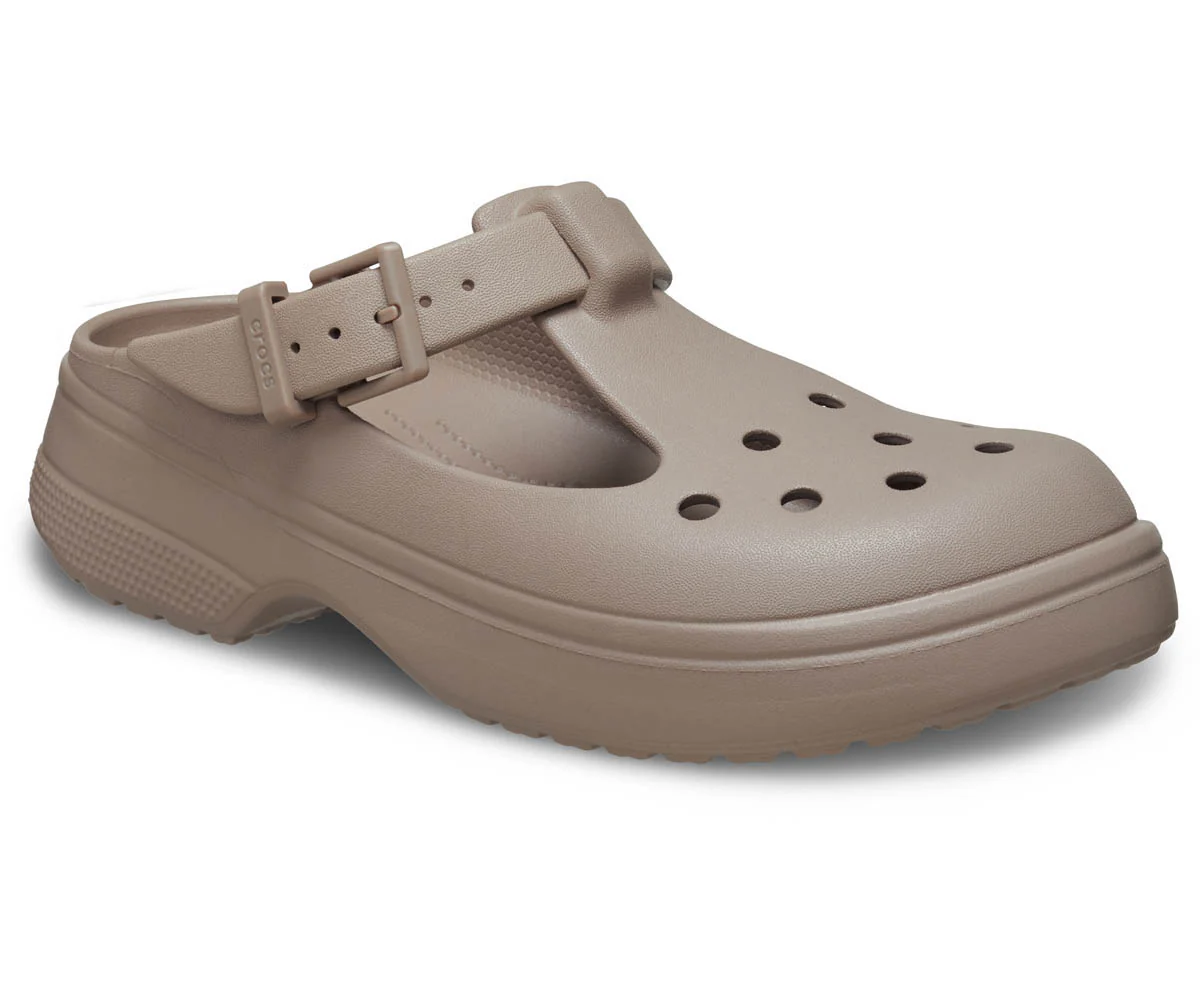 Classic Mary Jane Clog - Taupe - Image 5