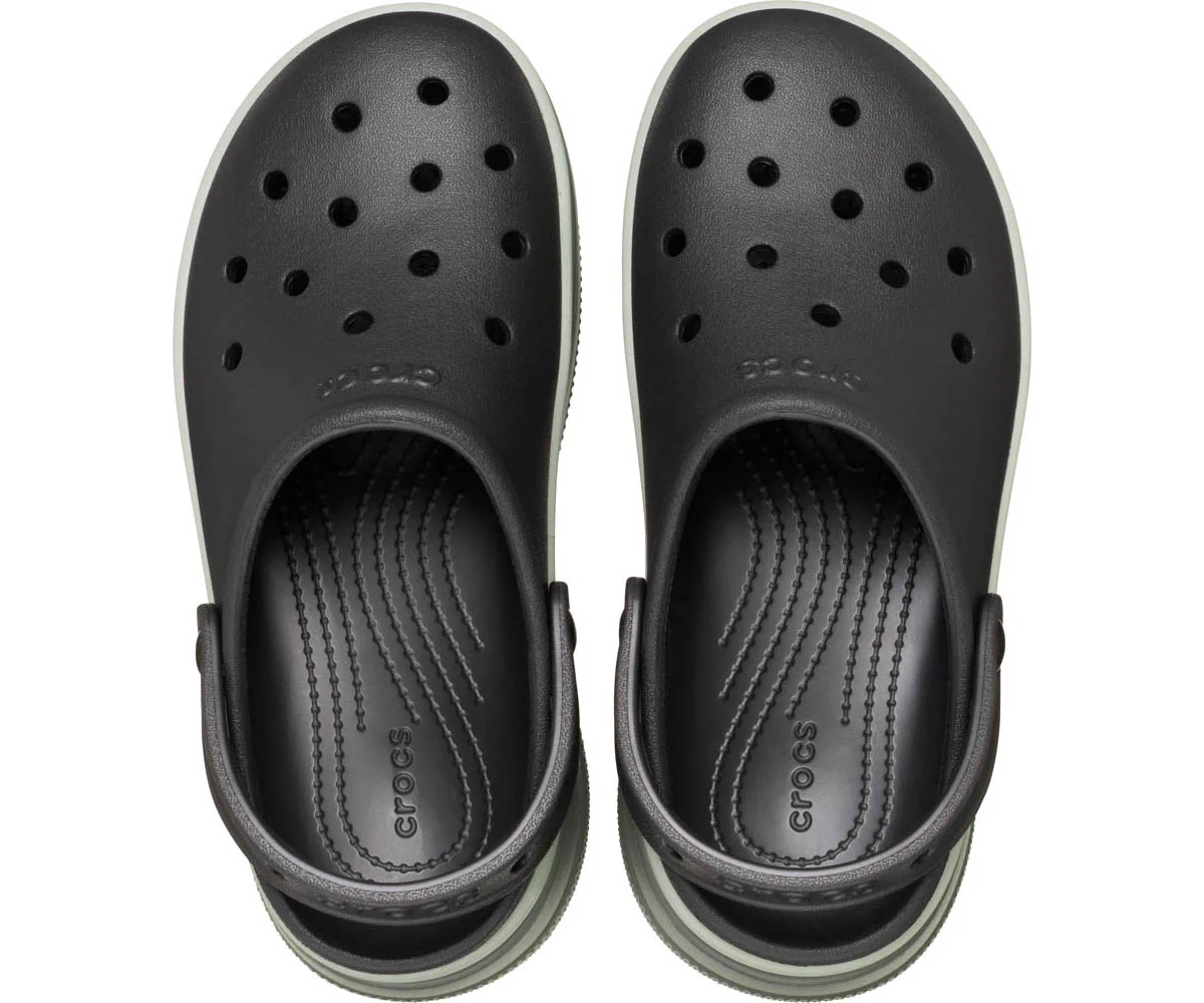 Classic Stacked Clog - Black - Image 3