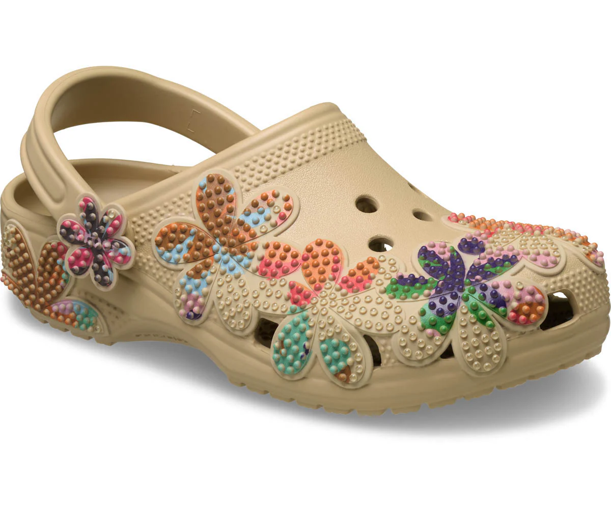 Classic Summer Beaded Clog - Beige - Image 5