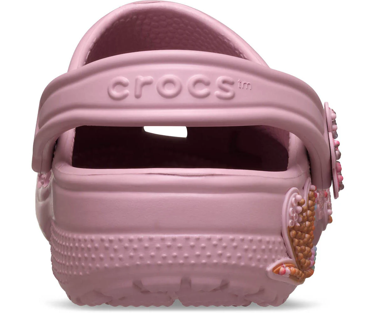 Classic Summer Beaded Clog  - Mauve - Image 6