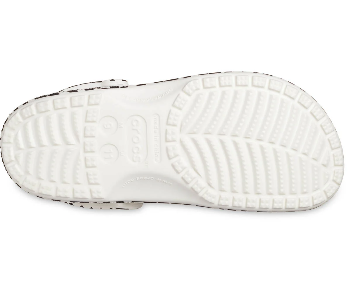 Classic Warped Checker Clog - White/Black - Image 4