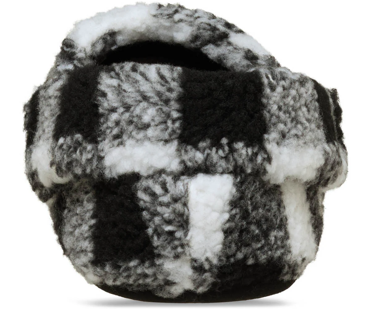 ClassicBuffCheckCozzzySlipper - Black/White - Image 6