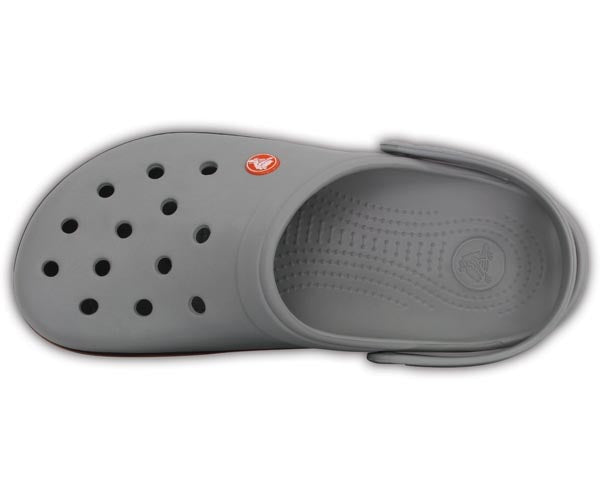 Crocband Clog - Light Grey/Navy - Image 3