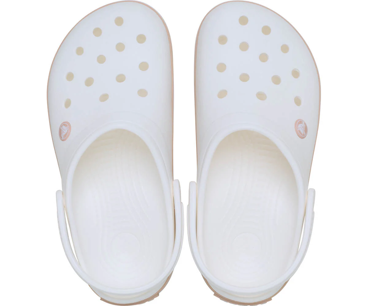 Crocband Clog - White/Pink Caramel - Image 3