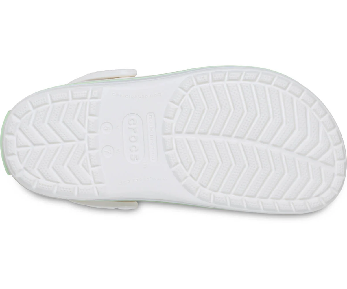 Crocband Clog  - White/Serene Green - Image 4