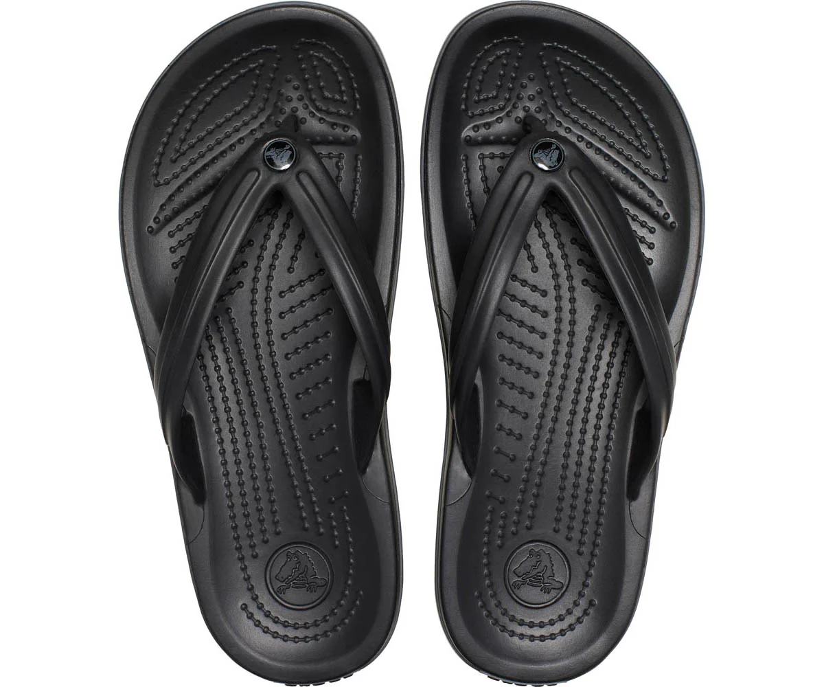 Crocband Flip Flop - Black/Slate Grey - Image 3