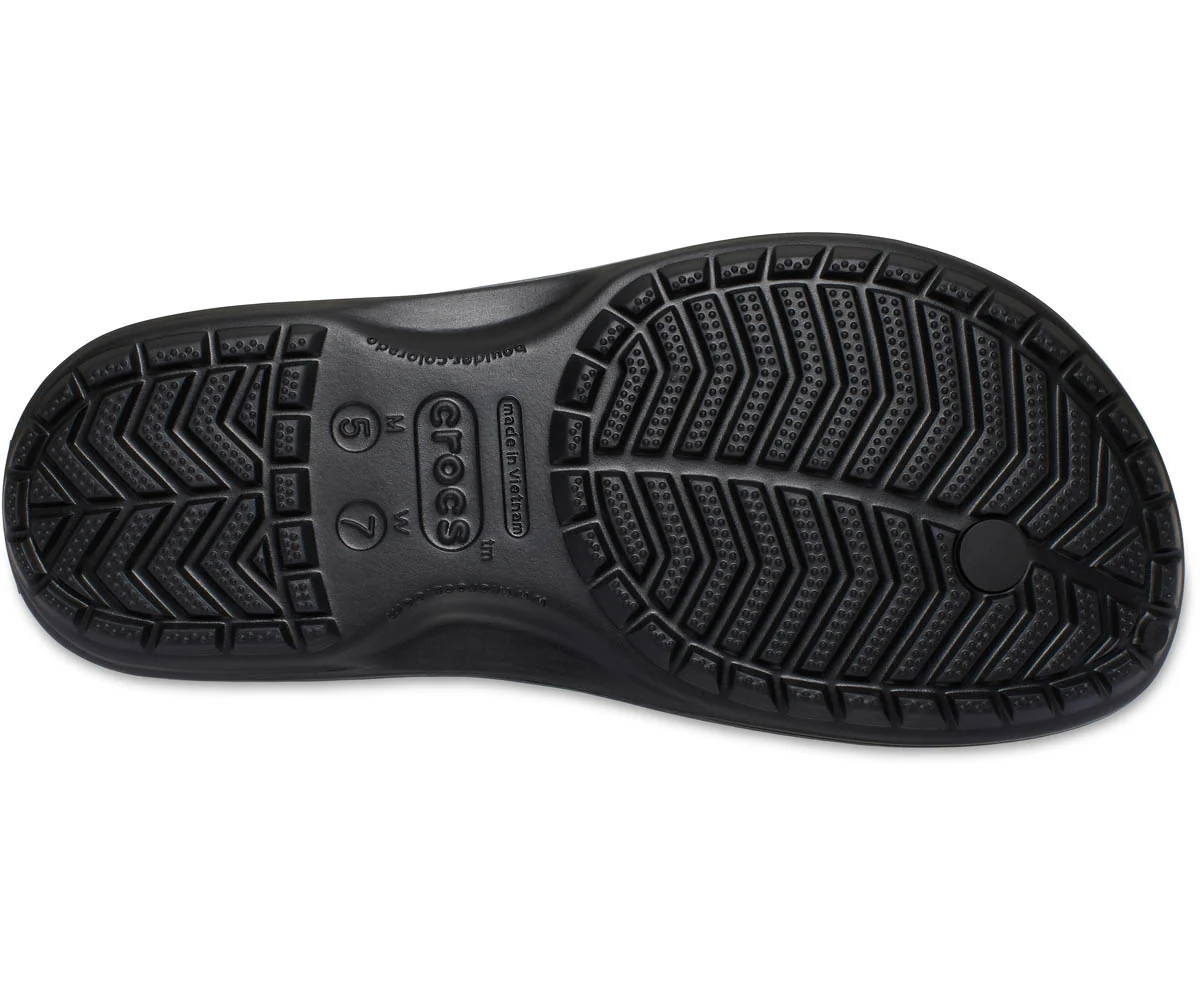 Crocband Flip Flop - Black/Slate Grey - Image 4