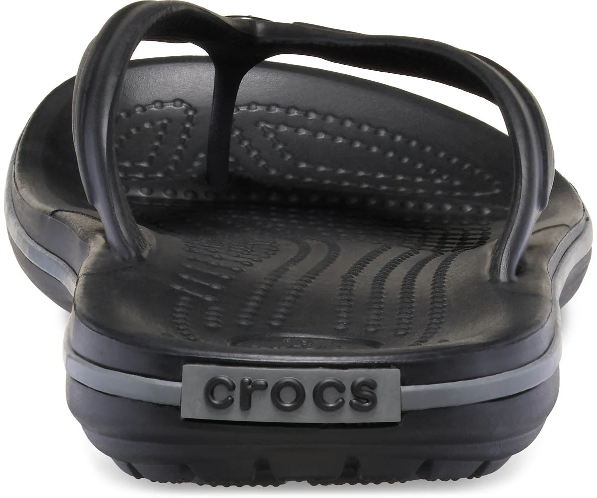 Crocband Flip Flop - Black/Slate Grey - Image 6