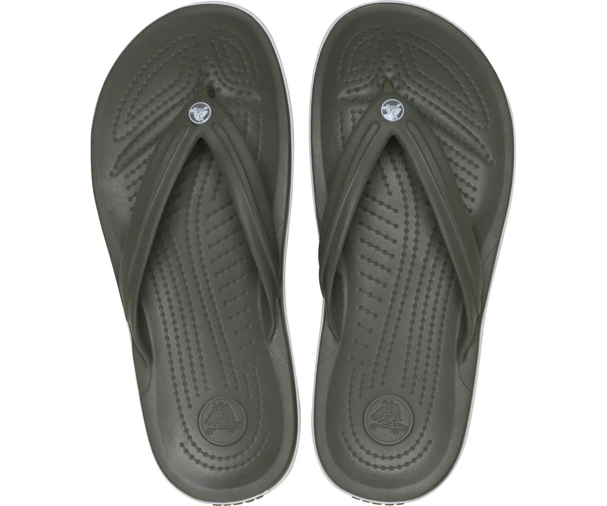 Crocband Flip Flop - Dusty Olive - Image 3