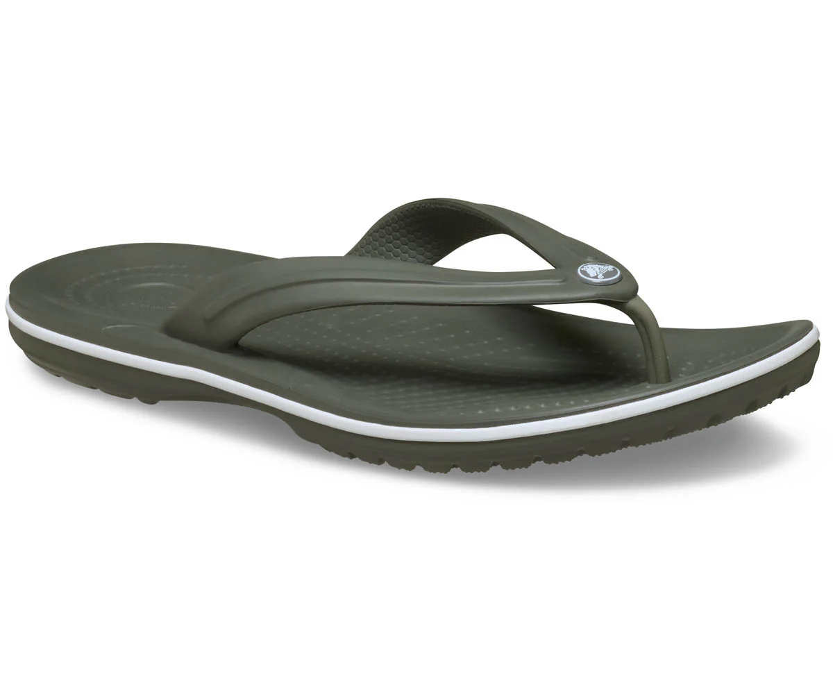 Crocband Flip Flop - Dusty Olive - Image 5