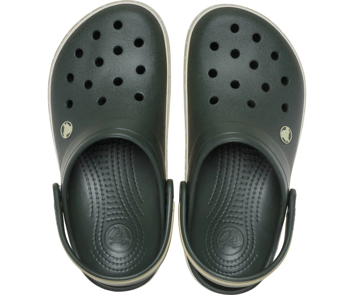 Crocband Heritage Clog  - Field Green - Image 3