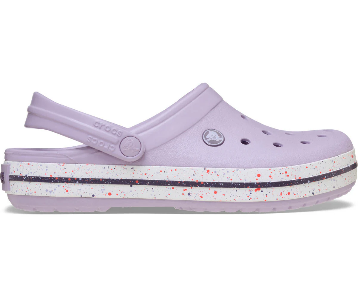 Crocband Speckled Band Clog - Lavender