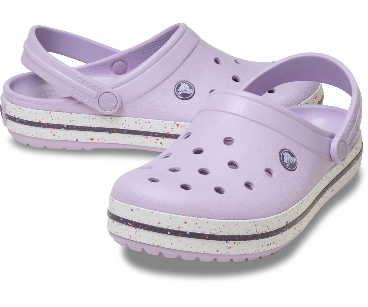 Crocband Speckled Band Clog - Lavender - Image 2