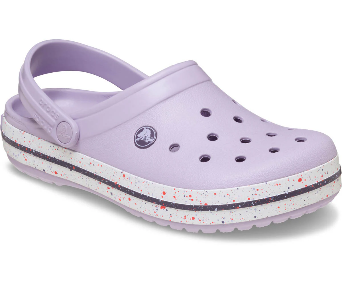 Crocband Speckled Band Clog - Lavender - Image 5