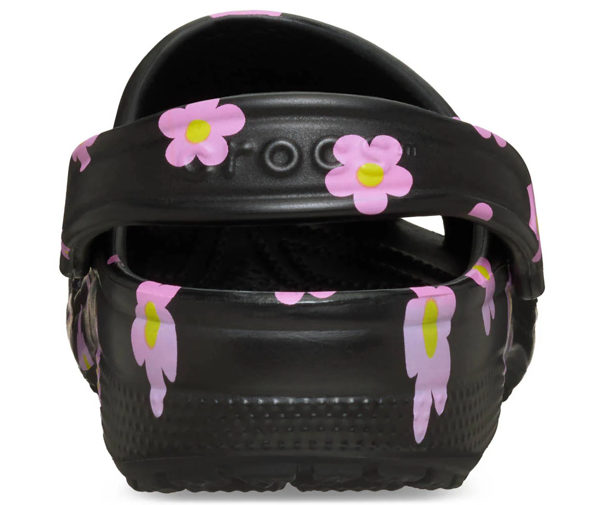 K's Classic Flower Clog - Black - Image 6