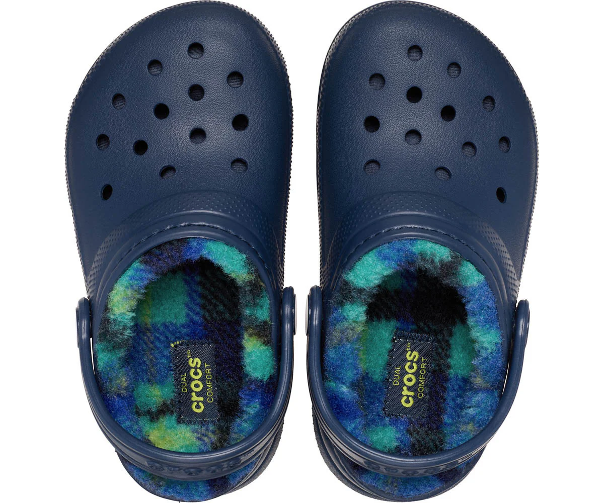 K's Classic LinedBoldCheckClog - Navy - Image 3