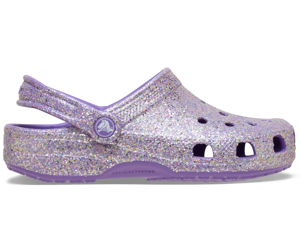 K's ClassicFantasyGlitter Clog - Purple