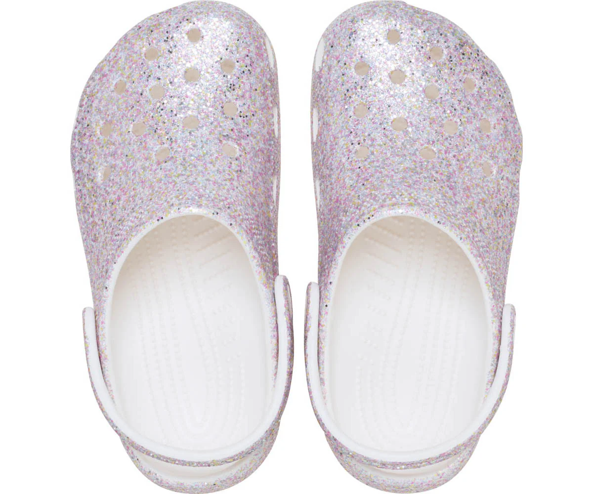 K's ClassicFantasyGlitter Clog  - White - Image 3