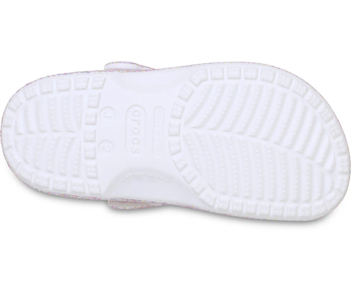 K's ClassicFantasyGlitter Clog  - White - Image 4