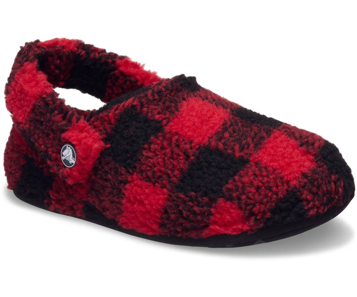 K's Cls BuffCheckCozzzySlipper  - Varsity Red/Black - Image 5
