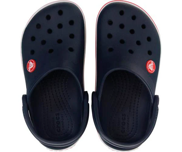 K's Crocband Clog - Navy/Red - Image 4