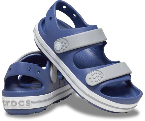 K's Crocband Cruiser Sandal - Bijou Blue/Light Grey - Image 2