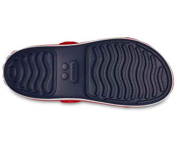 K's Crocband Cruiser Sandal - Navy/Varsity Red - Image 4
