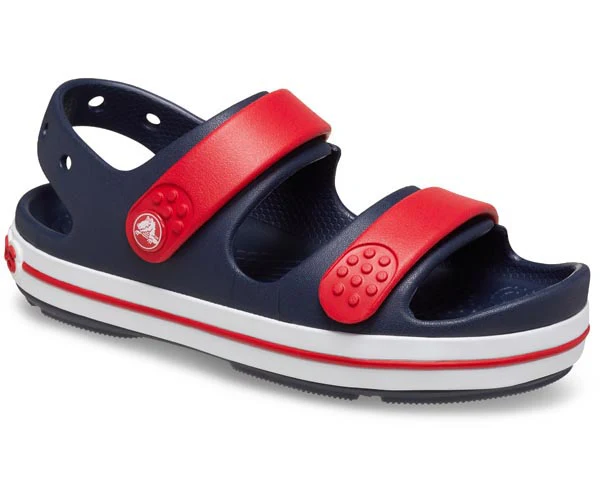 K's Crocband Cruiser Sandal - Navy/Varsity Red - Image 5