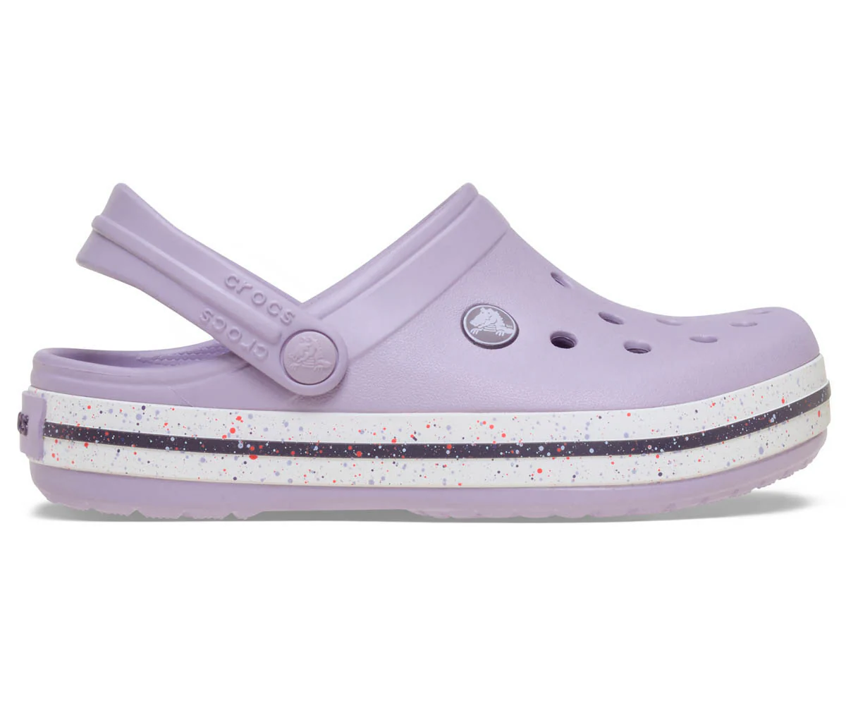 K's Crocband SpeckledBand Clog  - Lavender