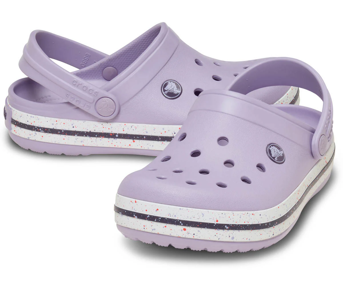 K's Crocband SpeckledBand Clog  - Lavender - Image 2