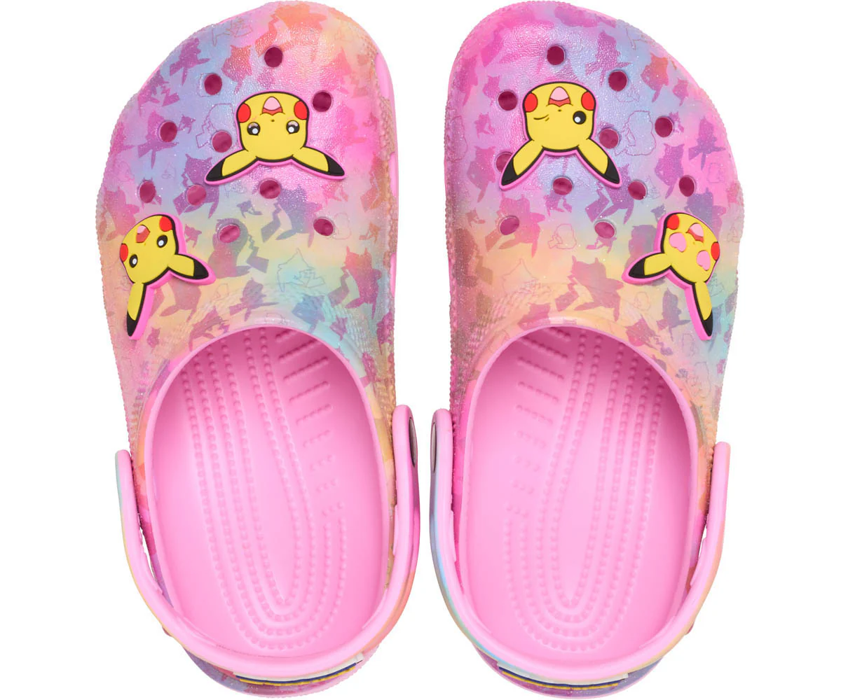K's Pikachu Pink Classic Clog - Multi - Image 3