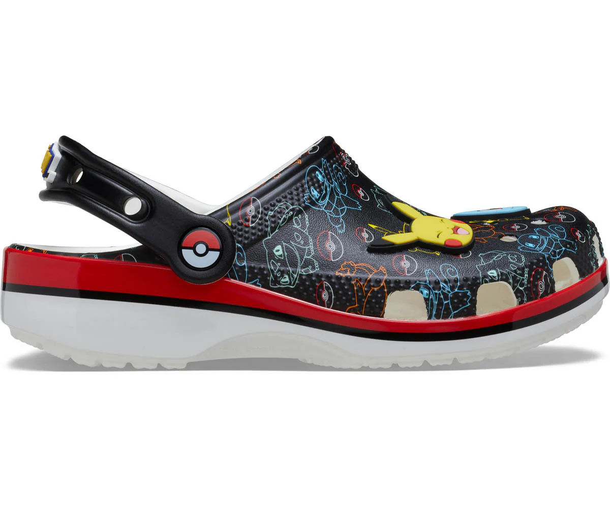 K's Pokemon Print Classic Clog  - Multi